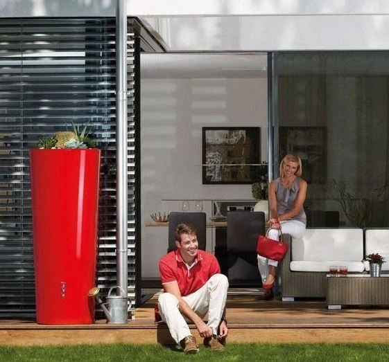 Garantia Design Regenton Rond Rood 350 Liter 5 Garantia Design Regenton Rond Rood 350 Liter - Afbeelding 5