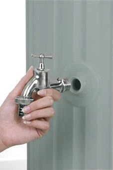 Design Regenton Muurzuil Grijs 550 Liter 2 Design Regenton Muurzuil Grijs 550 Liter - Afbeelding 2