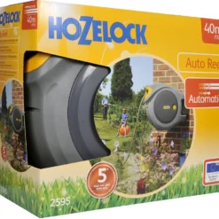 Hozelock Muurhaspel Incl. 40m Slang Auto Reel Grijs 9 Hozelock Muurhaspel Incl. 40m Slang Auto Reel Grijs -Bijzondere Tuin Verkoop 5010646053082 2