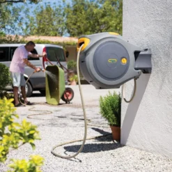 Hozelock Flowmax Auto Reel Wandslangbox + 30 M Slang 11 Hozelock Flowmax Auto Reel Wandslangbox + 30 M Slang -Bijzondere Tuin Verkoop 5010646057783 3