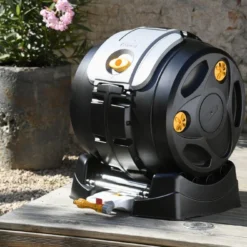 Hozelock Compostbak Easymix Tuimelcomposter 100 Liter 11 Hozelock Compostbak Easymix Tuimelcomposter 100 Liter -Bijzondere Tuin Verkoop 5010646063111 1