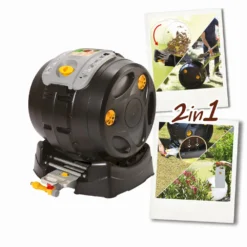 Hozelock Compostbak Easymix Tuimelcomposter 100 Liter 10 Hozelock Compostbak Easymix Tuimelcomposter 100 Liter -Bijzondere Tuin Verkoop 5010646063111