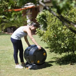 Hozelock Compostbak Easymix Tuimelcomposter 100 Liter 16 Hozelock Compostbak Easymix Tuimelcomposter 100 Liter -Bijzondere Tuin Verkoop 5010646063111 4