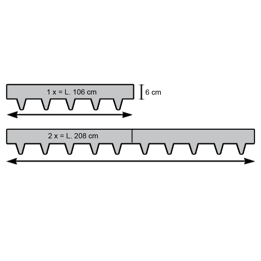 MA Edge Kantopsluiting Cortenstaal 2 MA Edge Kantopsluiting Cortenstaal - Afbeelding 2