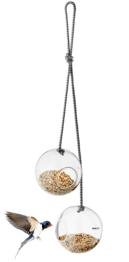 Eva Solo Vogelvoederbollen Glas Ø 10 Cm - 2 Stuks 2 Eva Solo Vogelvoederbollen Glas Ø 10 Cm - 2 Stuks - Afbeelding 2