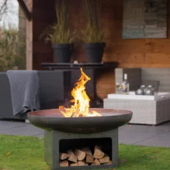 RedFire Terrashaard Vuurschaal Fire Pit Juva Industrial 80 Cm 13 RedFire Terrashaard Vuurschaal Fire Pit Juva Industrial 80 Cm -Bijzondere Tuin Verkoop 81024 Lifestyle 01 Large