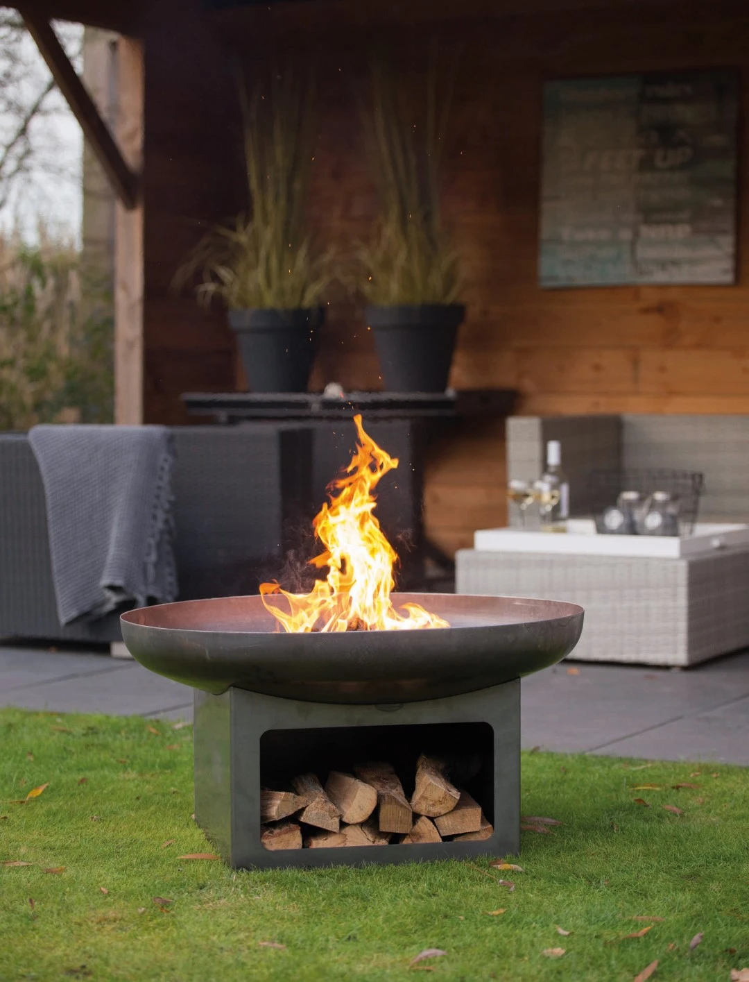 RedFire Terrashaard Vuurschaal Fire Pit Juva Industrial 80 Cm 7 RedFire Terrashaard Vuurschaal Fire Pit Juva Industrial 80 Cm - Afbeelding 7
