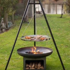 RedFire Terrashaard Vuurschaal Fire Pit Juva Industrial 80 Cm 12 RedFire Terrashaard Vuurschaal Fire Pit Juva Industrial 80 Cm -Bijzondere Tuin Verkoop 81024 Lifestyle 02 Large