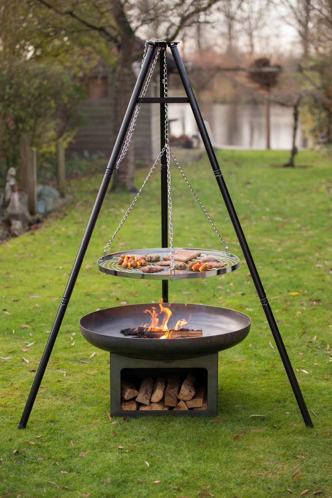 RedFire Terrashaard Vuurschaal Fire Pit Juva Industrial 80 Cm 6 RedFire Terrashaard Vuurschaal Fire Pit Juva Industrial 80 Cm - Afbeelding 6