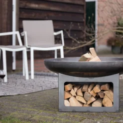 RedFire Terrashaard Vuurschaal Fire Pit Juva Industrial 80 Cm 9 RedFire Terrashaard Vuurschaal Fire Pit Juva Industrial 80 Cm -Bijzondere Tuin Verkoop 81024 Lifestyle 04 Large