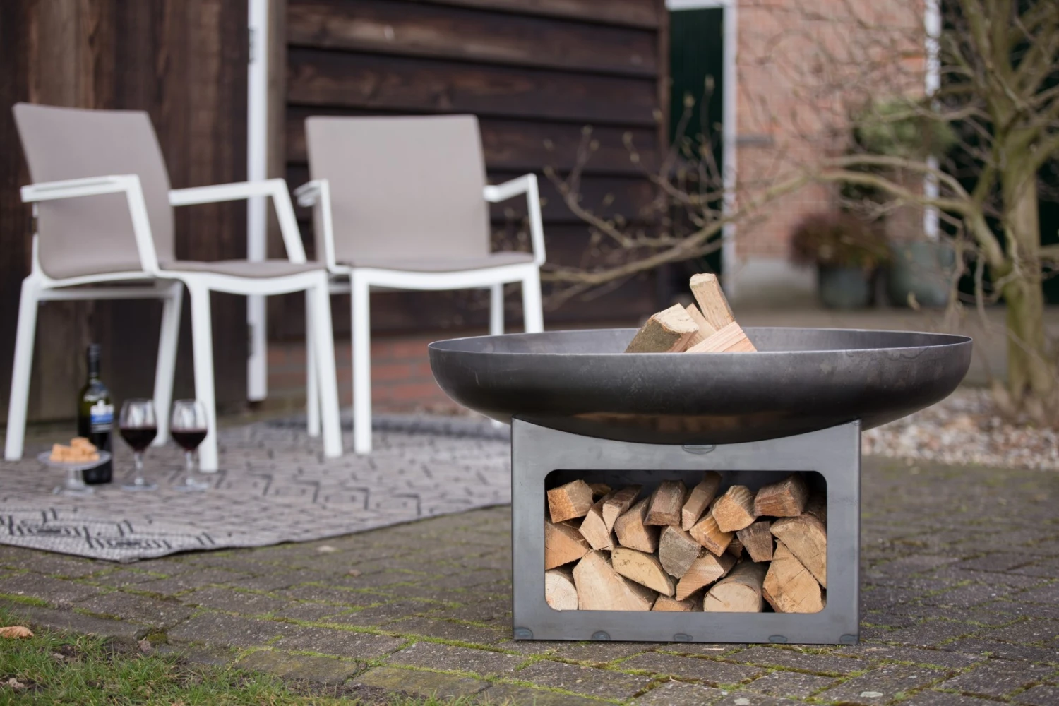 RedFire Terrashaard Vuurschaal Fire Pit Juva Industrial 80 Cm 3 RedFire Terrashaard Vuurschaal Fire Pit Juva Industrial 80 Cm - Afbeelding 3