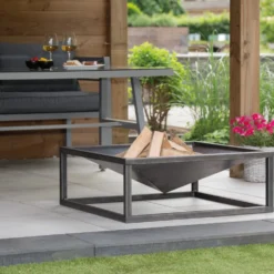 RedFire Terrashaard Vuurschaal Fire Pit Tervo Industrial 80 Cm -Bijzondere Tuin Verkoop 81025 Lifestyle 02 Large