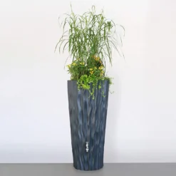 Design Regenton Alana 2 In 1 | 160 Liter Antraciet 3 Design Regenton Alana 2 In 1 | 160 Liter Antraciet -Bijzondere Tuin Verkoop 81sz48U2g5L. SL1500