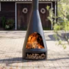 RedFire Terrashaard Fireplace Kingston Medium Met Houtopslag