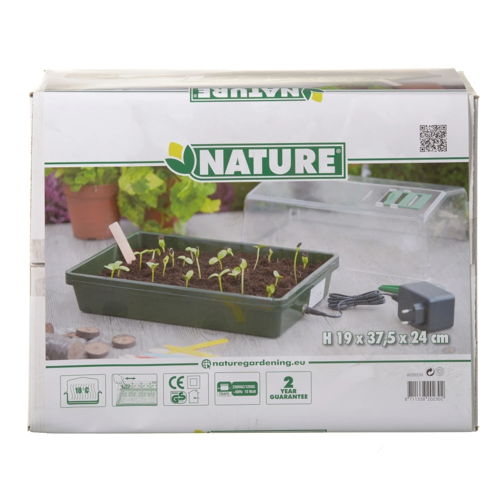 Nature Kweekbak Verwarmd 37.5 X 24 Cm 3 Nature Kweekbak Verwarmd 37.5 X 24 Cm - Afbeelding 3