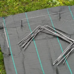 Nature Gronddoekpennen Metaal H20x25cm Ø4mm - 100 Stuks -Bijzondere Tuin Verkoop 8711338303962 2