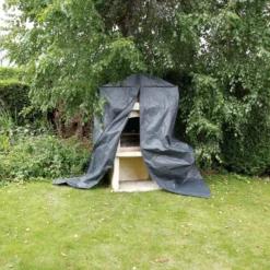 Nature Beschermhoes Betonnen Barbecue Grijs H253x128x80 Cm