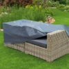 Nature Beschermhoes 2-zits Loungebank Grijs H60x170x90cm