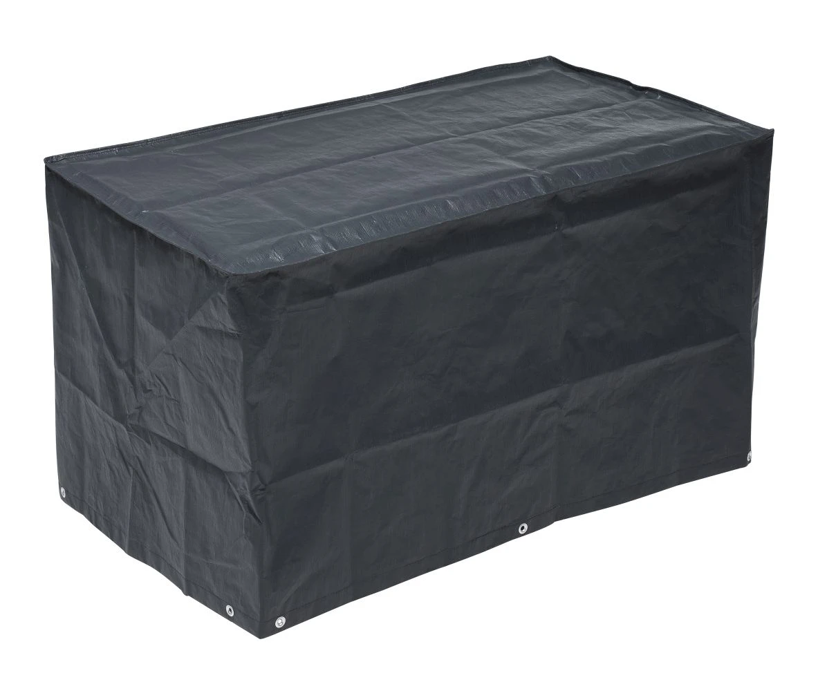 Nature Beschermhoes Gasbarbecue Grijs H90x165x63cm 2 Nature Beschermhoes Gasbarbecue Grijs H90x165x63cm - Afbeelding 2