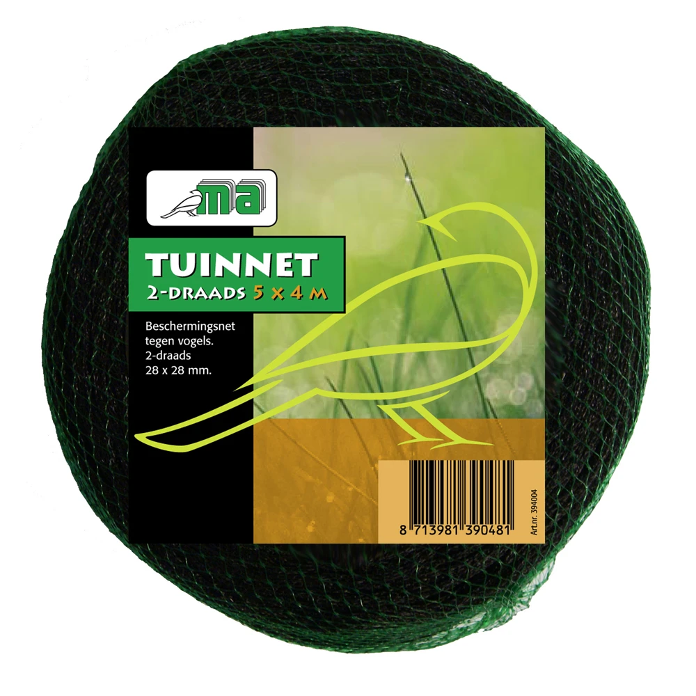 Tuinnet 2-draads 28x28mm/5x10m 1 Tuinnet 2-draads 28x28mm/5x10m