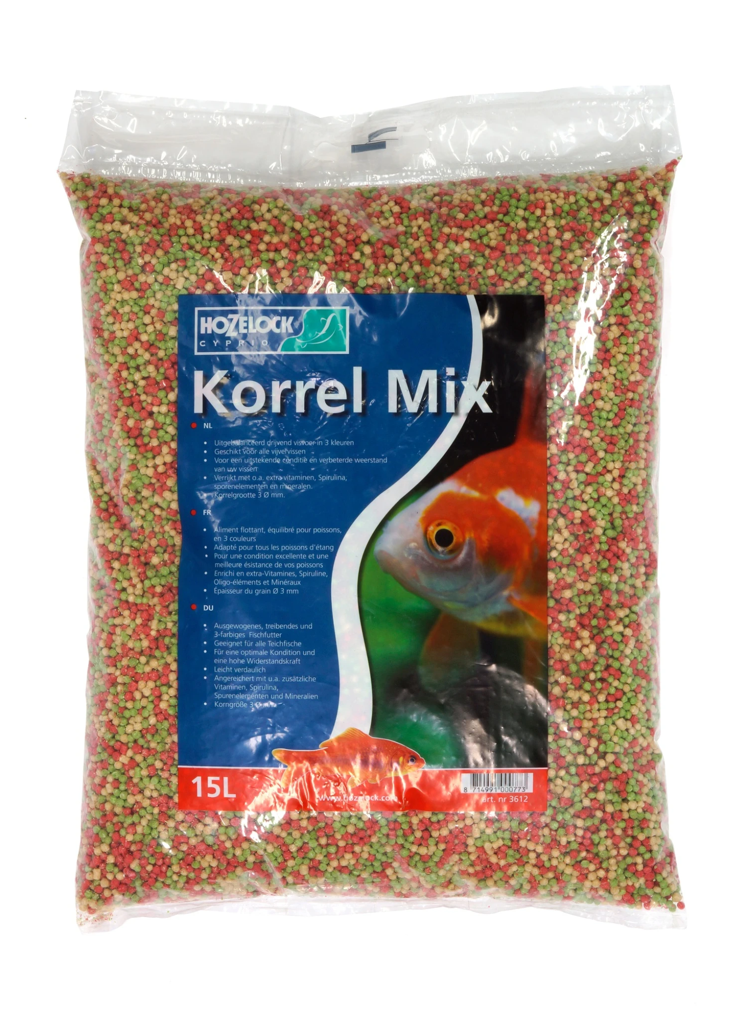 Hozelock Visvoer Korrels 15 Liter 1 Hozelock Visvoer Korrels 15 Liter