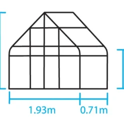 Royal Well Muurkas Supreme Incl. Fundering Groen -Bijzondere Tuin Verkoop 8718215760993 6