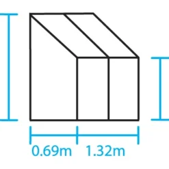 Royal Well Muurkas Wall Garden 42 Groen Gecoat Veiligheidsglas -Bijzondere Tuin Verkoop 8718215761068 3