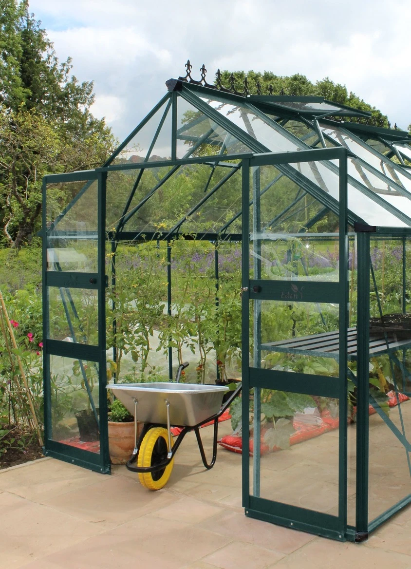 Royal Well Tuinkas Blockley 128 Groen Gecoat Veiligheidsglas 3mm 1 Royal Well Tuinkas Blockley 128 Groen Gecoat Veiligheidsglas 3mm