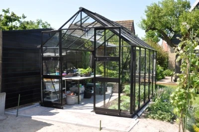 Royal Well Tuinkas Blockley 108 Zwart Gecoat Veiligheidsglas 3mm 3 Royal Well Tuinkas Blockley 108 Zwart Gecoat Veiligheidsglas 3mm - Afbeelding 3