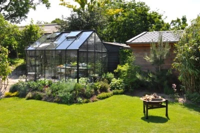 Royal Well Tuinkas Blockley 108 Zwart Gecoat Veiligheidsglas 3mm 6 Royal Well Tuinkas Blockley 108 Zwart Gecoat Veiligheidsglas 3mm - Afbeelding 6