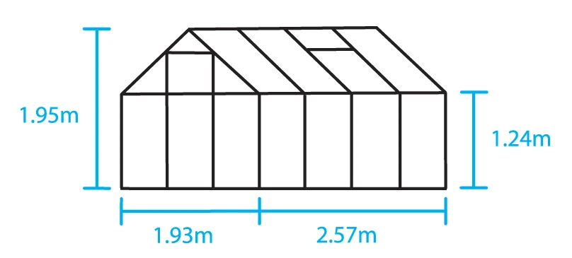 Royal Well Tuinkas En Fundering Popular 86 Blank Polycarbonaat 4mm 9 Royal Well Tuinkas En Fundering Popular 86 Blank Polycarbonaat 4mm - Afbeelding 9