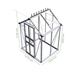 Royal Well Tuinkas Birdlip 44 Groen Gecoat Veiligheidsglas 3 Mm 14 Royal Well Tuinkas Birdlip 44 Groen Gecoat Veiligheidsglas 3 Mm -Bijzondere Tuin Verkoop 8718226339706 4 Aangepast