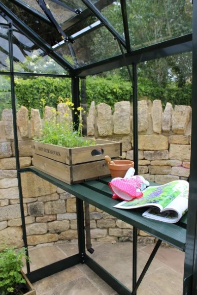 Royal Well Tuinkas Birdlip 44 Groen Gecoat Veiligheidsglas 3 Mm 4 Royal Well Tuinkas Birdlip 44 Groen Gecoat Veiligheidsglas 3 Mm - Afbeelding 4