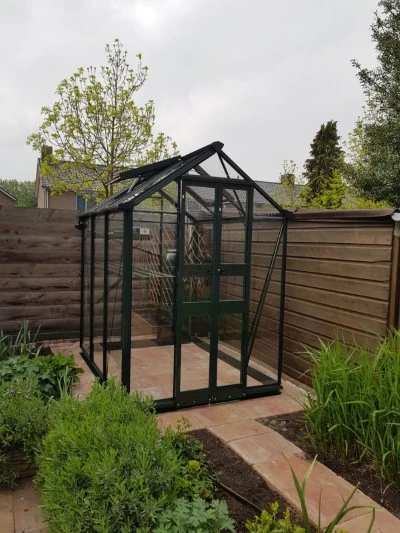 Royal Well Tuinkas Birdlip 64 Groen Gecoat Veiligheidsglas 3 Mm 7 Royal Well Tuinkas Birdlip 64 Groen Gecoat Veiligheidsglas 3 Mm - Afbeelding 7