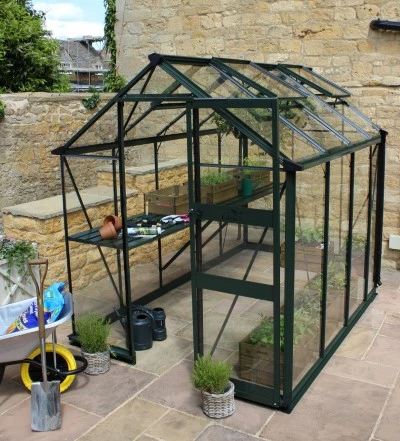 Royal Well Tuinkas Burford 86 Groen Gecoat Veiligheidsglas 3mm 1 Royal Well Tuinkas Burford 86 Groen Gecoat Veiligheidsglas 3mm