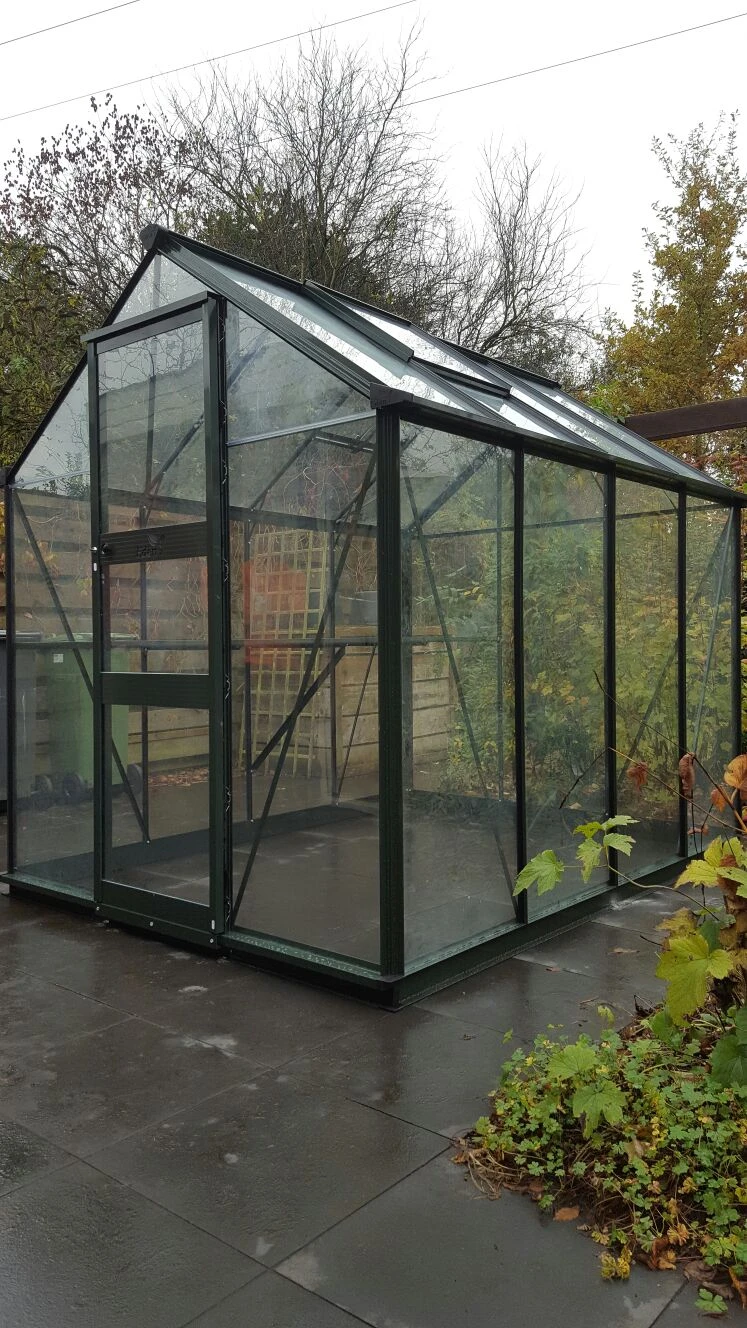 Royal Well Tuinkas Burford 86 Groen Gecoat Veiligheidsglas 3mm 2 Royal Well Tuinkas Burford 86 Groen Gecoat Veiligheidsglas 3mm - Afbeelding 2