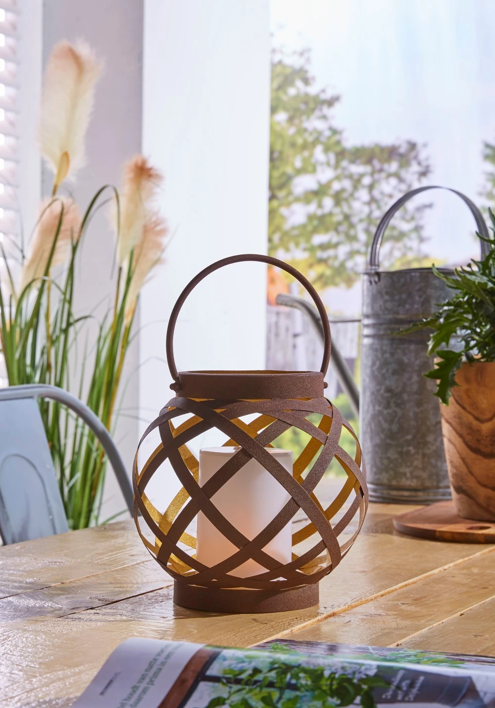 Luxform Solar Tafel Lantaarn Swing 2 Luxform Solar Tafel Lantaarn Swing - Afbeelding 2