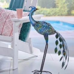 Luxform Solar Dierlamp Pauw Groot 7 Luxform Solar Dierlamp Pauw Groot -Bijzondere Tuin Verkoop 8719099271964 D LR