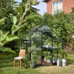 Royal Well Tuinkas Qube 86 Zwart Gecoat Veiligheidsglas 3mm 14 Royal Well Tuinkas Qube 86 Zwart Gecoat Veiligheidsglas 3mm -Bijzondere Tuin Verkoop 8719214381677 2 Aangepast