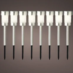 Tuinlampen Set Solar Zilver RVS 10 Stuks 7 Tuinlampen Set Solar Zilver RVS 10 Stuks -Bijzondere Tuin Verkoop 895823