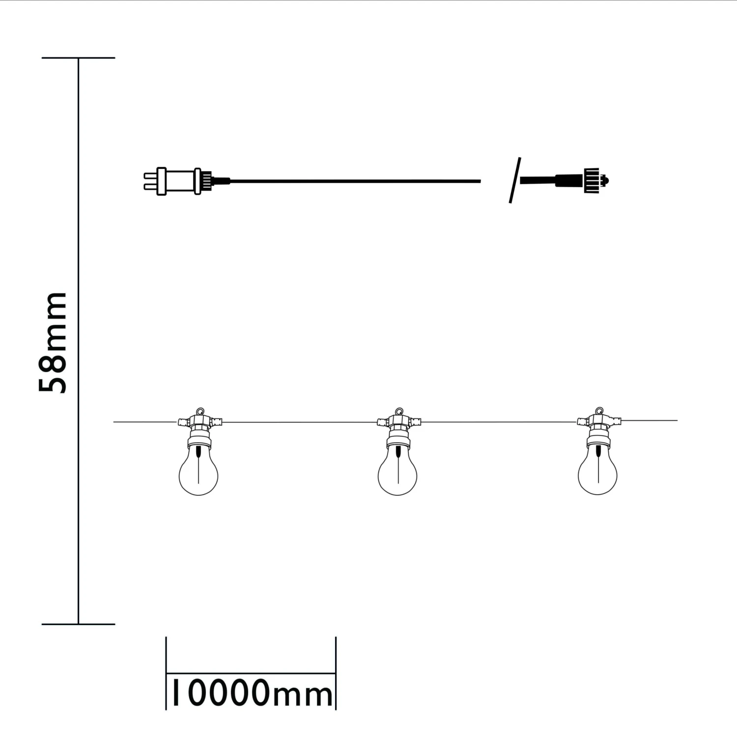 Luxform 24V Connectable Party Verlichting Tahiti 2 Luxform 24V Connectable Party Verlichting Tahiti - Afbeelding 2