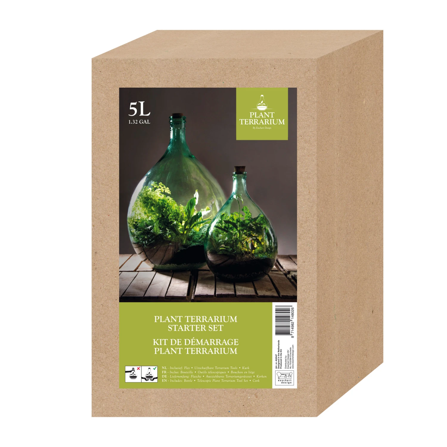 Esschert AGG47 Plant Terrarium 5L | Doe Het Zelf Planten Terrarium 2 Esschert AGG47 Plant Terrarium 5L | Doe Het Zelf Planten Terrarium - Afbeelding 2