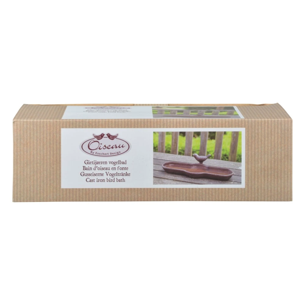 Esschert Vogelbad Vogel In Giftbox 3 Esschert Vogelbad Vogel In Giftbox - Afbeelding 3