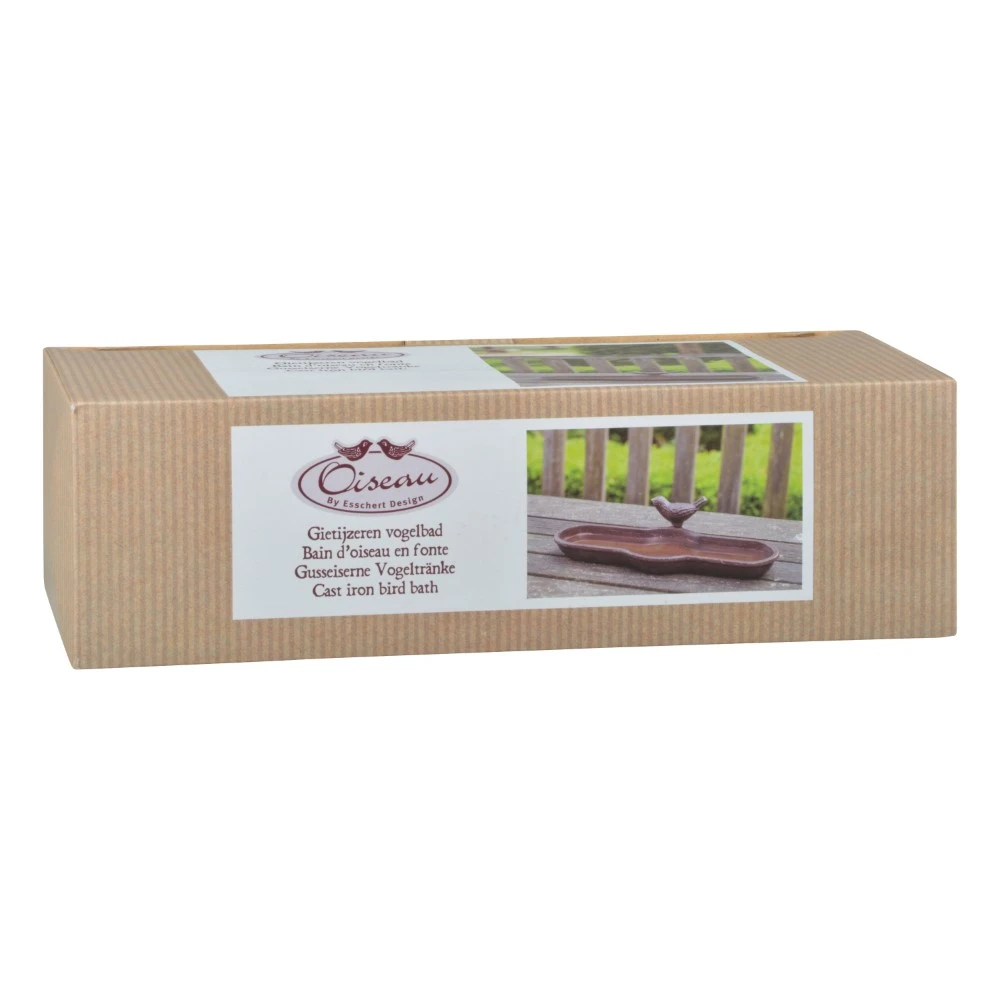 Esschert Vogelbad Vogel In Giftbox 4 Esschert Vogelbad Vogel In Giftbox - Afbeelding 4