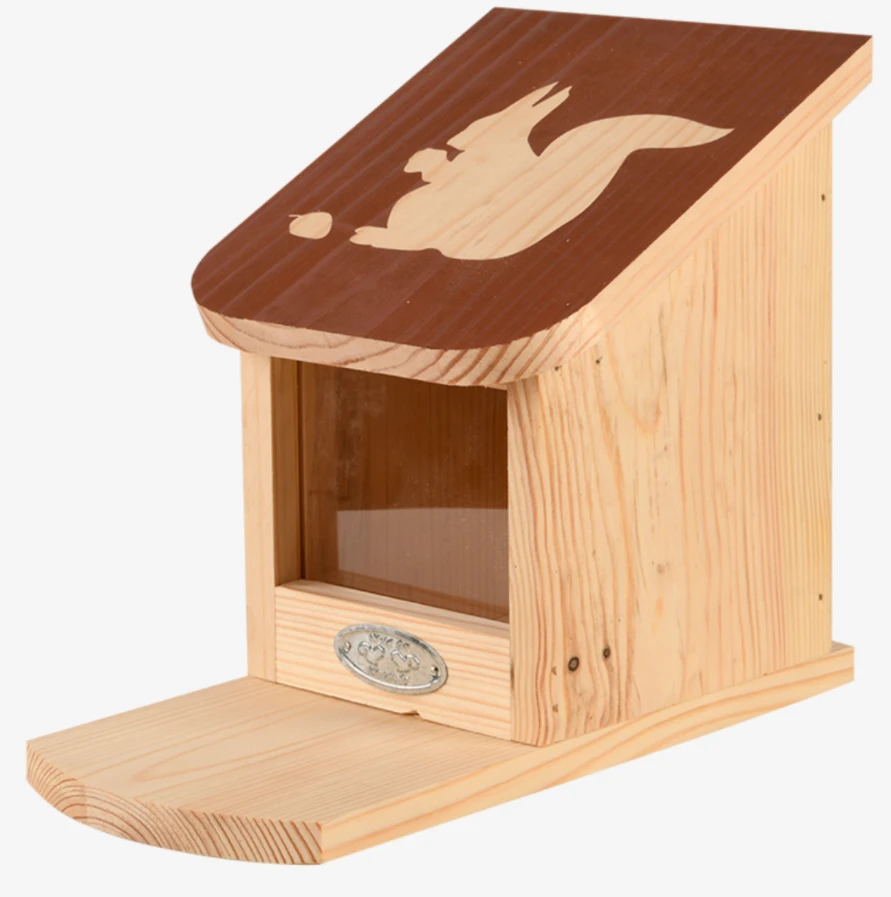 Esschert Diapositief Eekhoornvoederhuis 2 Esschert Diapositief Eekhoornvoederhuis - Afbeelding 2