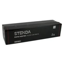 Stenda Terrasverwarmer Calor Cor Prata 1500 Watt | Terrasheater Zilver 21 Stenda Terrasverwarmer Calor Cor Prata 1500 Watt | Terrasheater Zilver -Bijzondere Tuin Verkoop Doos 1