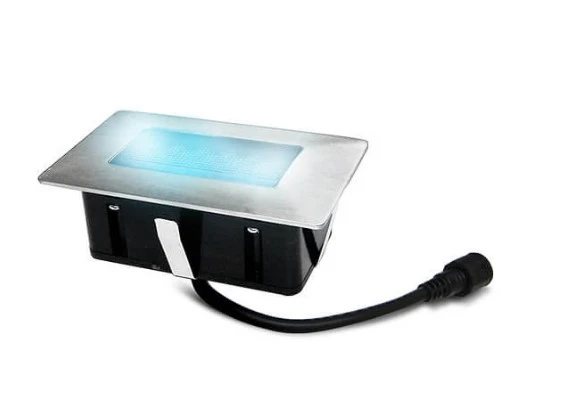 Easy Connect Led Grond Spot Blauw Rechthoek 1 Easy Connect Led Grond Spot Blauw Rechthoek