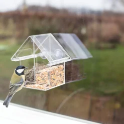 Esschert Acryl Vogel Raamvoedertafel Tweedelig Huis -Bijzondere Tuin Verkoop FB372 41 1 scaled