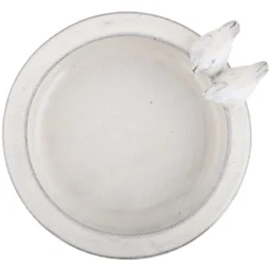 Esschert Vogelbad Op Voet Keramiek Creme -Bijzondere Tuin Verkoop FB423 03