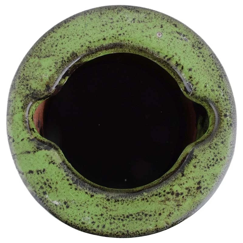 Esschert Vogelbad Op Voet Keramiek Groen 3 Esschert Vogelbad Op Voet Keramiek Groen - Afbeelding 3